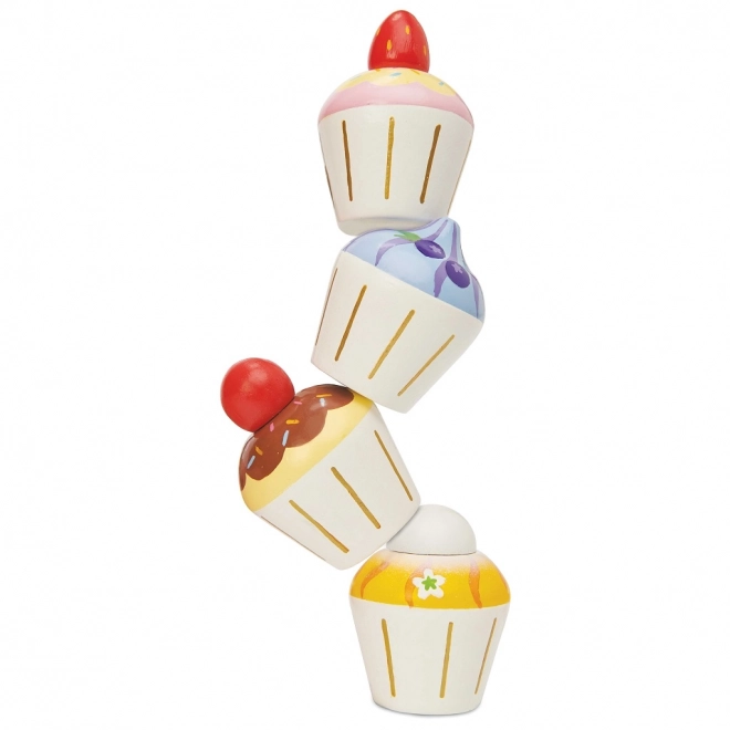 Dřevěné cupcakes Le Toy Van Honeybake