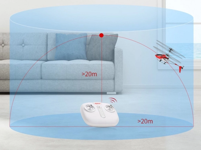 Syma Controlled Helicopter S107H na dálkové ovládání 2,4 GHz RC0544 – Žlutá