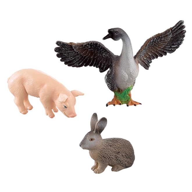 Realistické figurky zvířat