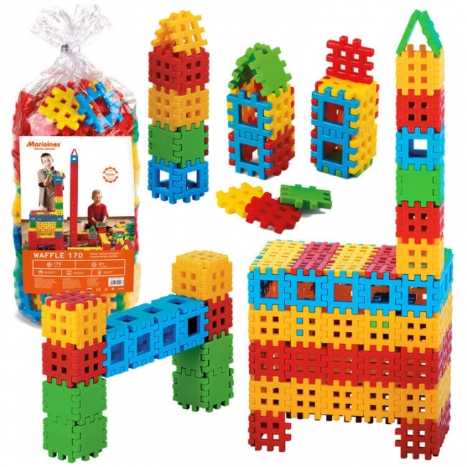 Konstrukční kostky Marioinex Velké Wafle 170 ks