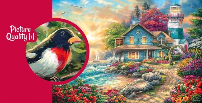Puzzle Východ slunce u moře 2000 dílků