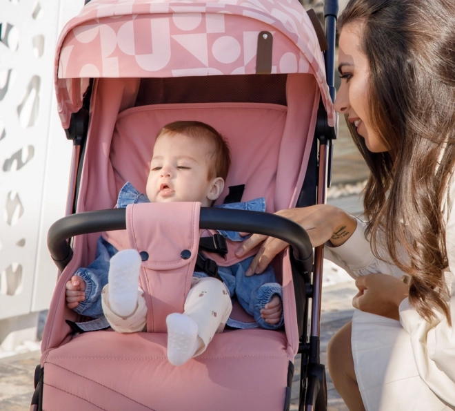 CHIPOLINO Kočárek sportovní Easy Go Rose Water