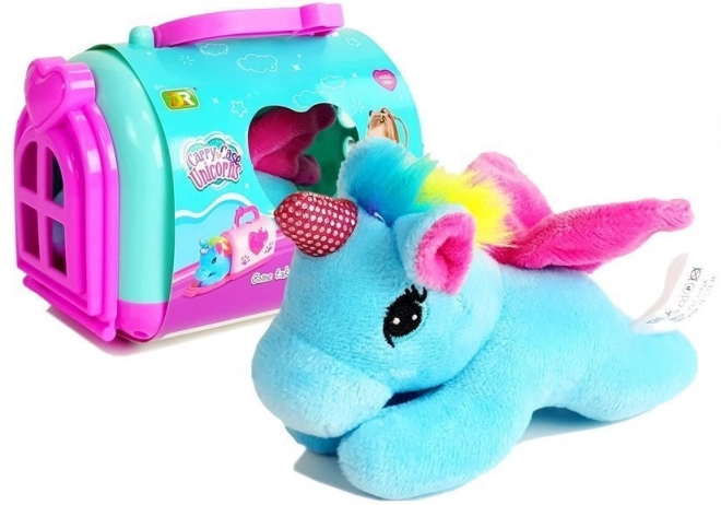 Jednorožec Pony Transporter Mascot v kufříku na přenášení