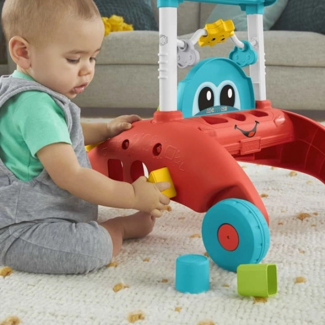 Fisher-Price uč se a směj! chodítko malého řidiče 2v1