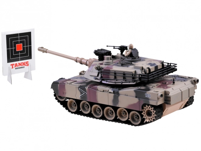Zdalně ovládaný tank US M1A2 1:18