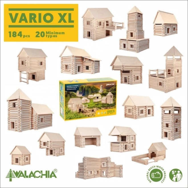 Vario XL stavebnice z masivního bukového dřeva