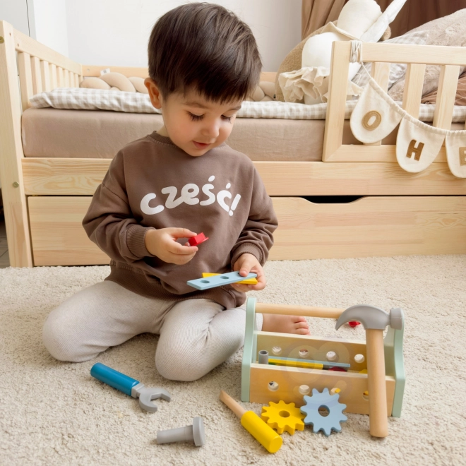 Dřevěná sada nástrojů Tooky Toy
