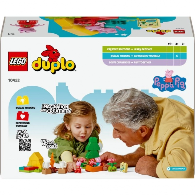 Lego duplo táboření s prasátkem Peppou