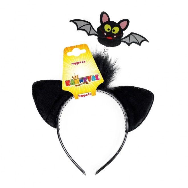 Dětská netopýří čelenka s ušima