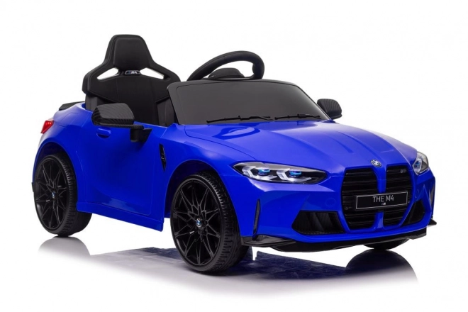 Autobaterie BMW M4 lakovaná modře