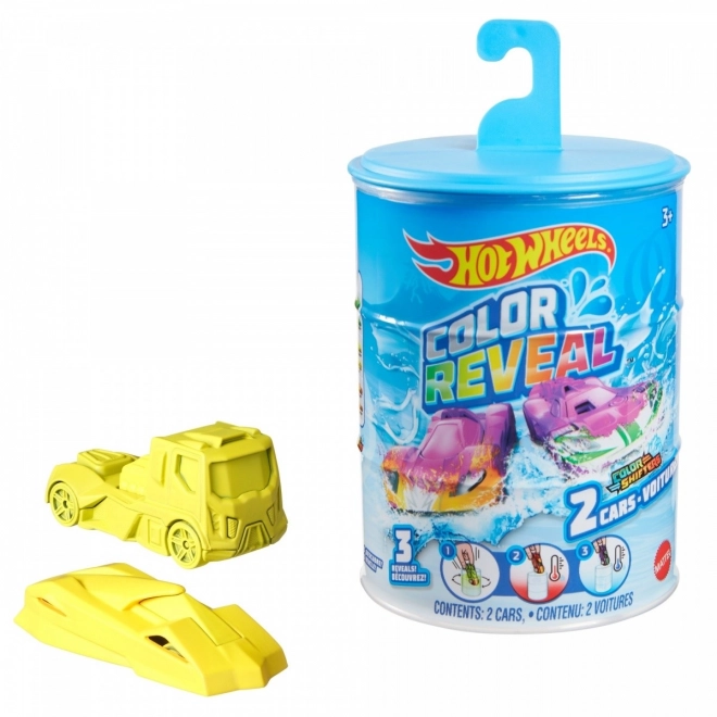 Barevný změna vozidel Hot Wheels - 2-balení