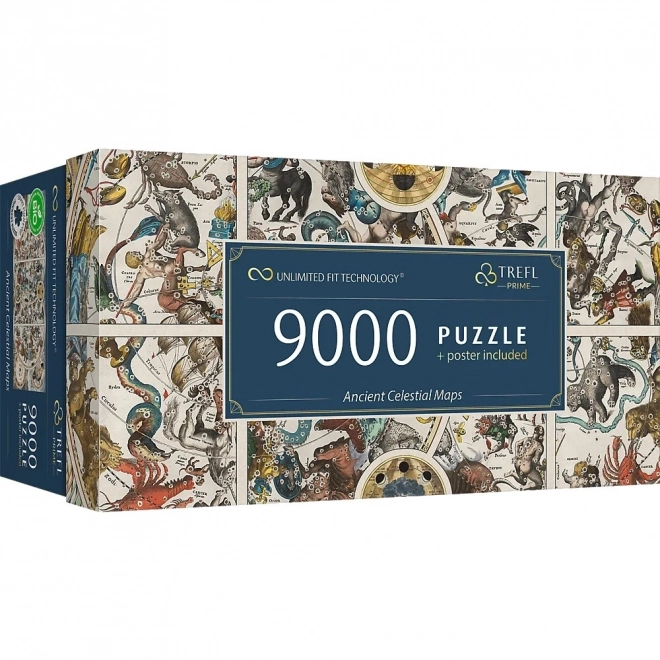 Puzzle 9000 ks Ancient Celestial Maps