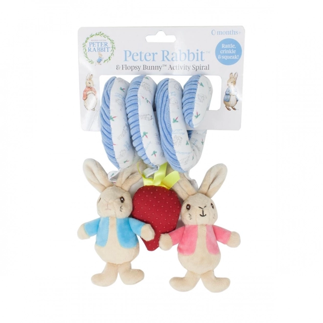 Chrastítko spirála Flopsy Bunny