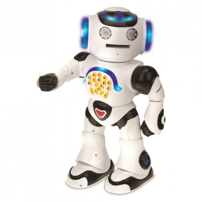 Mluvící robot Powerman Interactive se světelnými efekty, dálkové ovládání