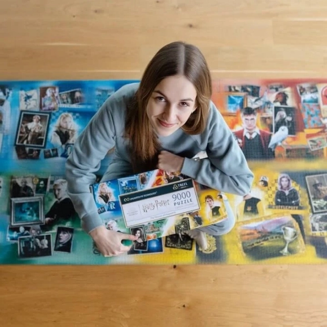 TREFL Puzzle UFT Harry Potter: Bradavické koleje 9000 dílků