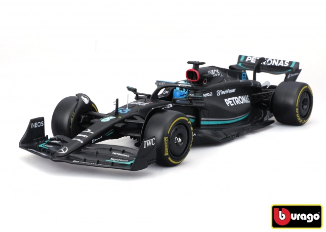 Kovový model Formule 1 Mercedes-AMG Petronas W14 E 2023 George Russell