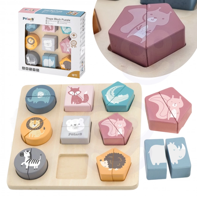 Tvarové puzzle PolarB