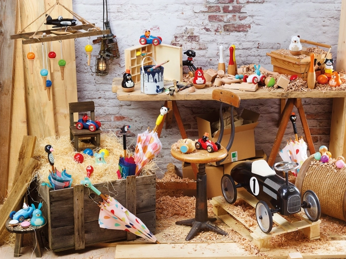 Stylový retro design s číslem 1