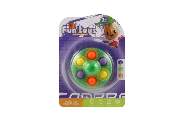 Barevný antistresový spinner