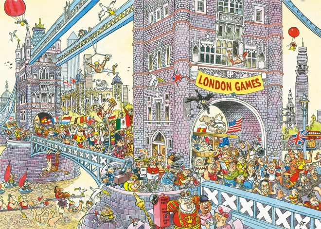 JUMBO puzzle WASGIJ Mystery 8: Poslední překážka 1000 dílků
