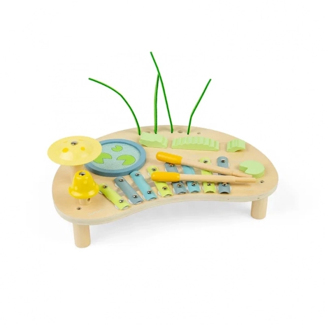 Bigjigs Toys hudební stoleček džungle