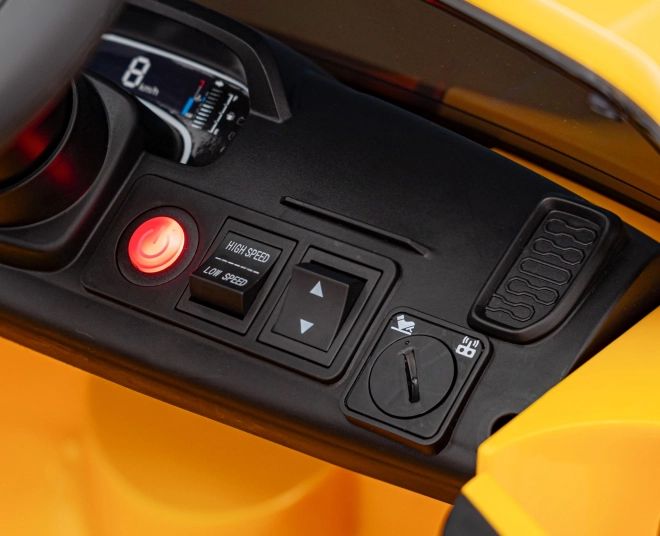Dětské elektrické auto Ford Ranger Lift Žluté