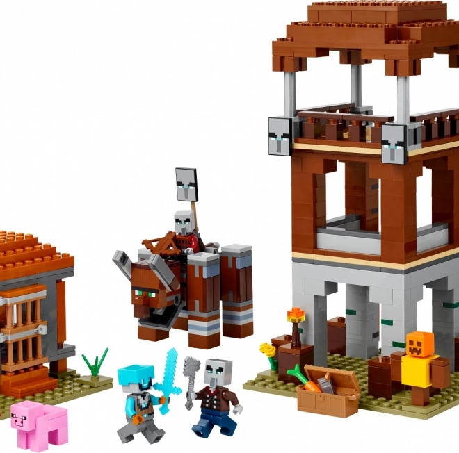 Kostičky LEGO Minecraft Lupičská skrýš a devastátoři