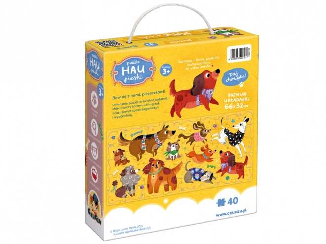 CzuCzu Puzzle Hau Piesci, 40 ks