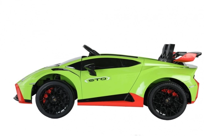Lamborghini STO DRIFT Auto na baterie Zelená