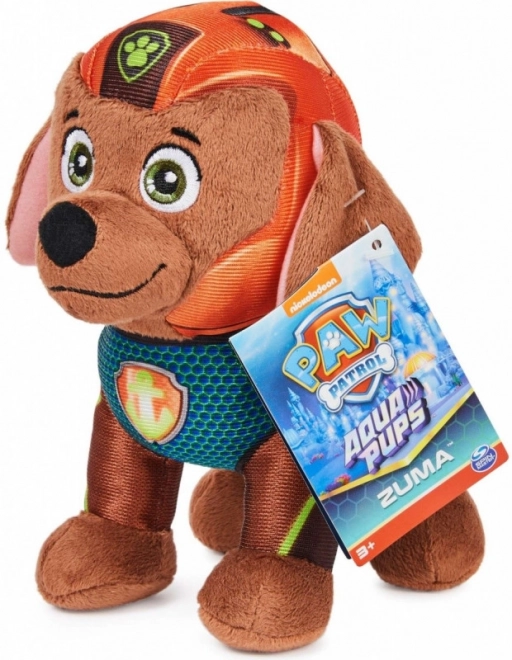 Plyšový maskot Tlapková patrola Zuma Aqua Pups