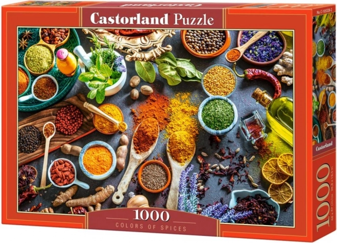 CASTORLAND Puzzle Barvy koření 1000 dílků