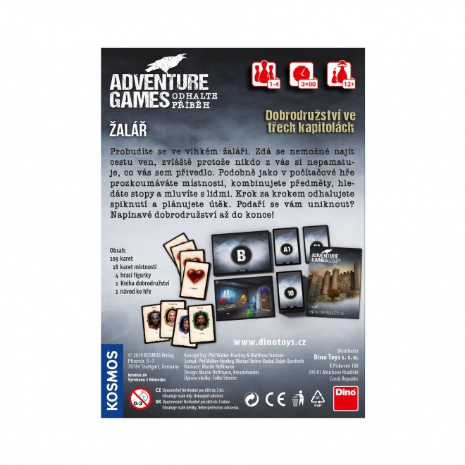 ADVENTURE GAMES: ŽALÁŘ Párty hra