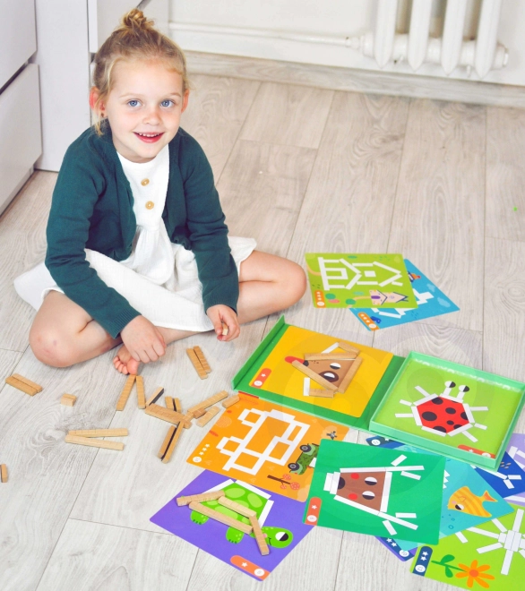 Magnetická logická skládanka Tooky Toy