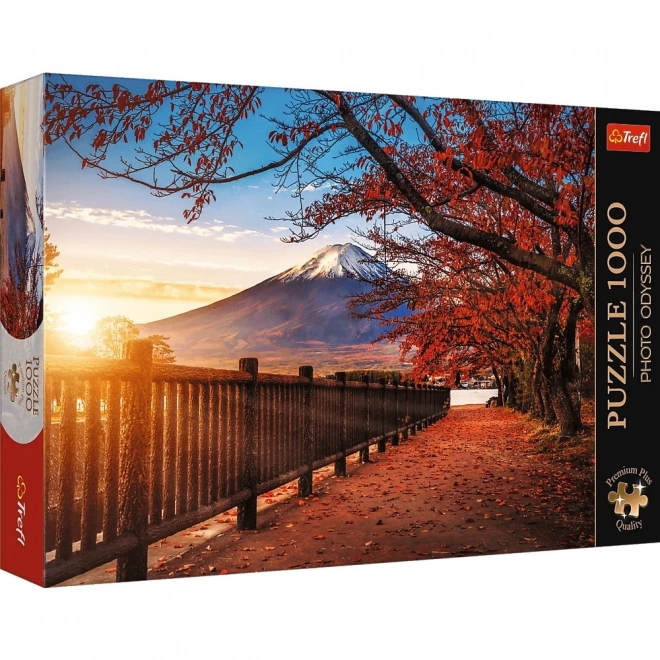 Trefl puzzle Premium Plus Photo Odyssey: Hora Fuji, Japonsko – 1000 dílků