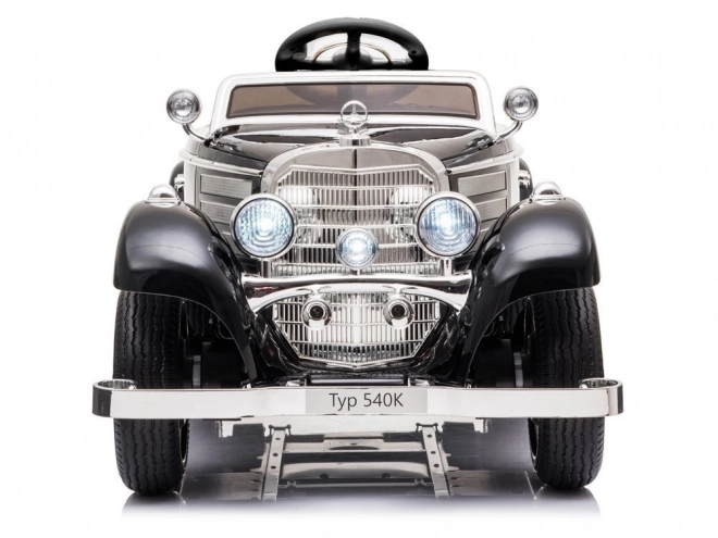 Retro auto na akumulátor Mercedes-Benz 540K – Černé