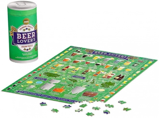 Ridley's Games Puzzle pro milovníky piva, 500 dílků