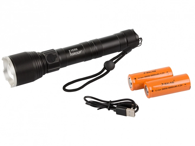 Vojenská taktická svítilna Bailong s Cree LED XHP160