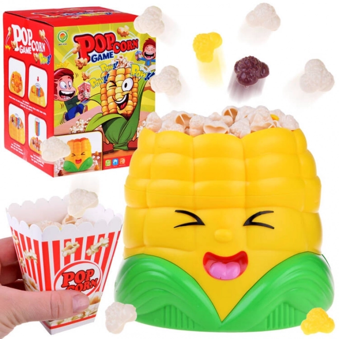Zručnostní hra popcorn chytni do kelímku