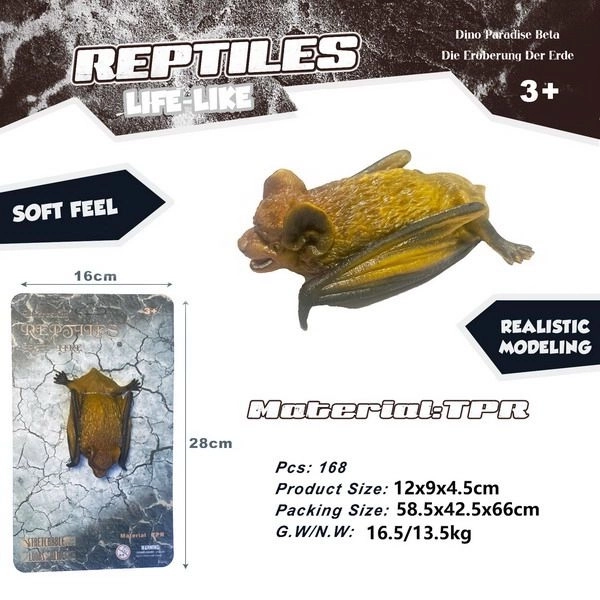 Gumový netopýr 12 cm