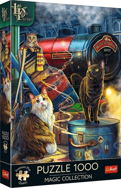 Puzzle TREFL Čarodějný expres 1000 dílků
