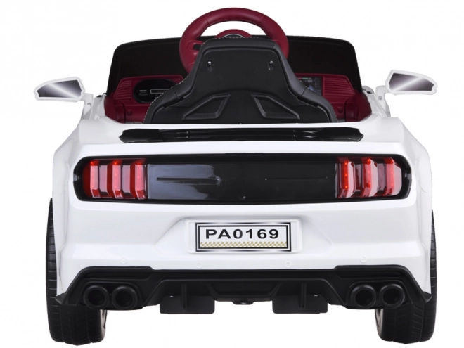 Dětské sportovní auto na akumulátor Mustang – Bílá