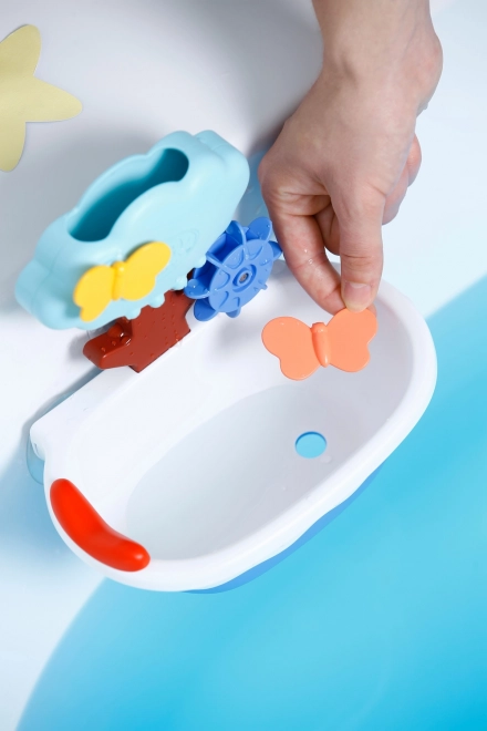 BABY born splish splash vanička s medvídkem