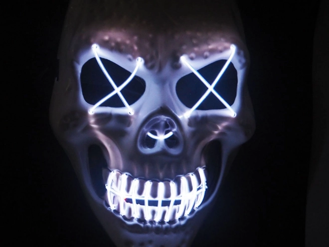 Svítící maska Halloween