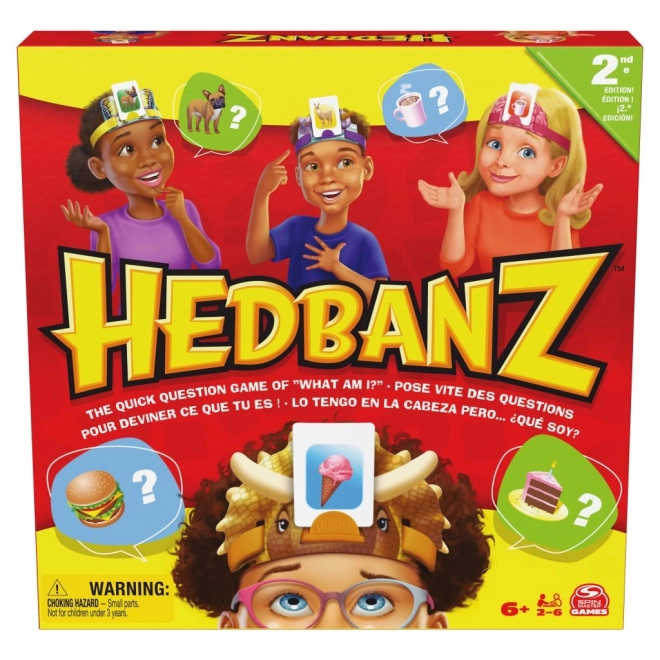Společenská hra Hedbanz - hádání postav a předmětů