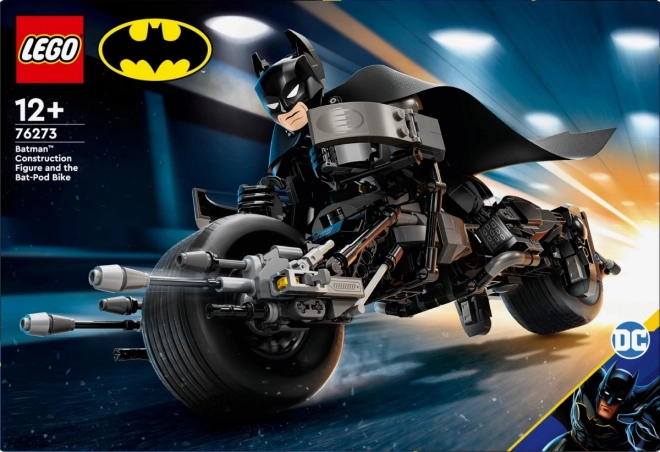 LEGO DC Batman figurka a batcykl
