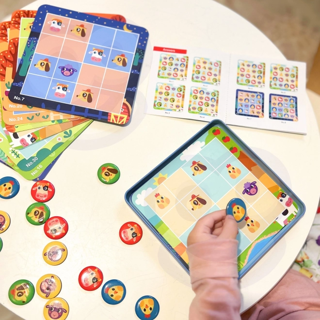Dětské sudoku farma od Tooky Toy