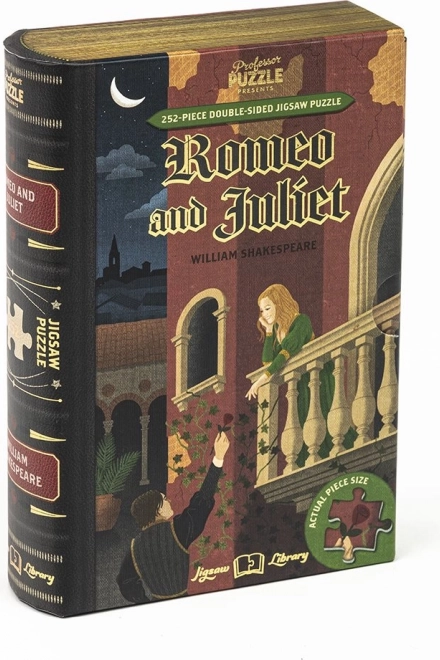 Oboustranné puzzle Profesor Puzzle Romeo a Julie