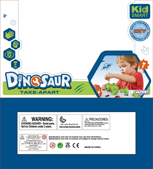 Dinosaurus k sestavení s šroubovákem