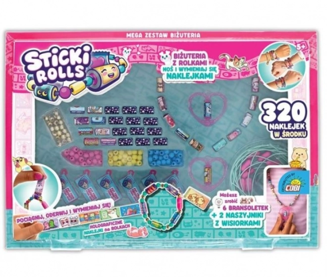 Sticki Rolls - Mega Set Jewellery