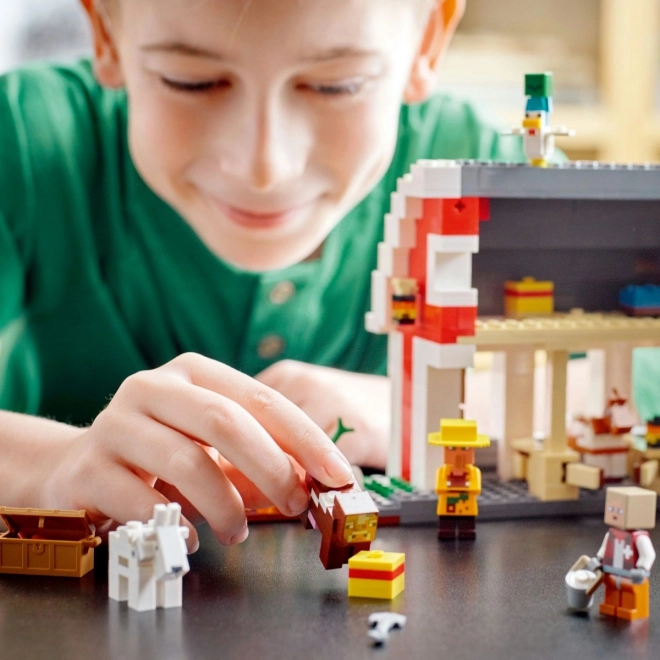 LEGO Minecraft 21187 Červená stodola